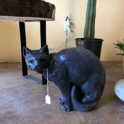 Campania cat Shadow Garden Statue