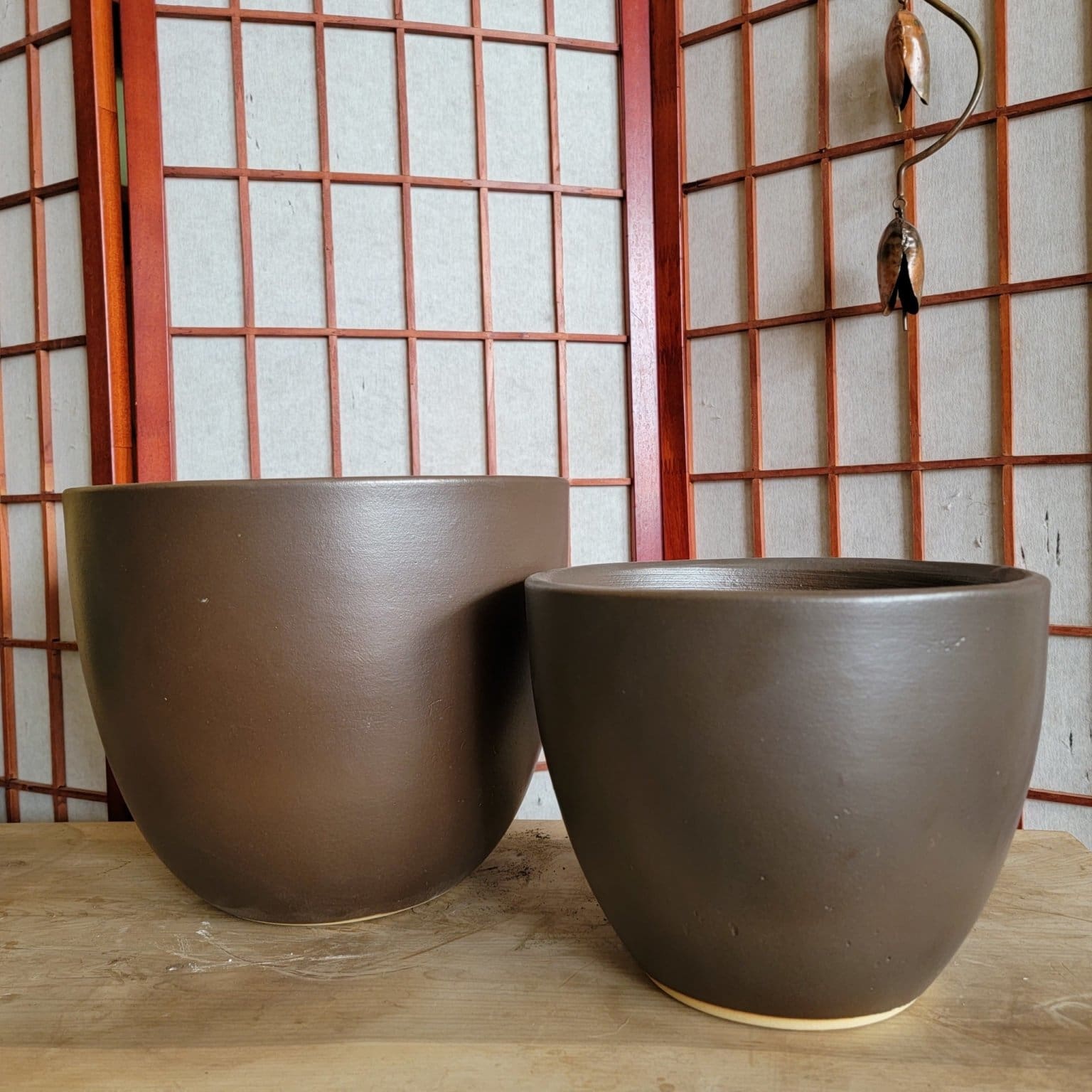 Athens Pot - Black Walnut