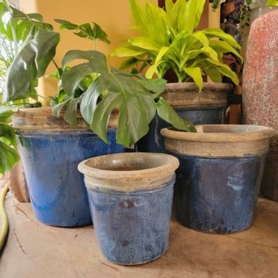 Campania Baia Planter - Beachcomber Blue