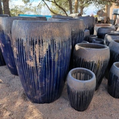 Polaris Planter - Blue Bronze