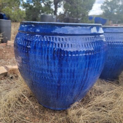 Anamese Elephant Planter - Blue