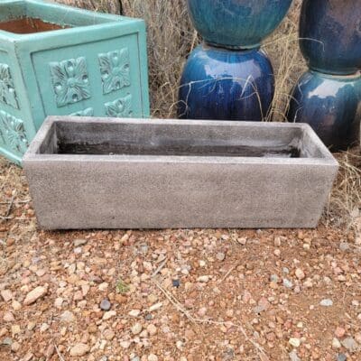 Anamese rectangle Simple Trough - Riverstone