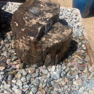 Petrified Wood Fountain by Greg Robertson (1)
