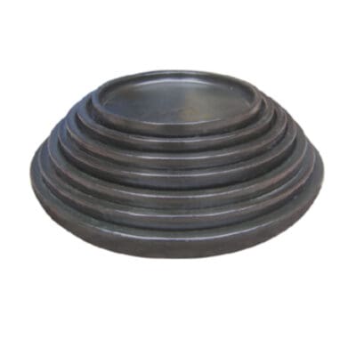 Lotus Saucer - Matte Black