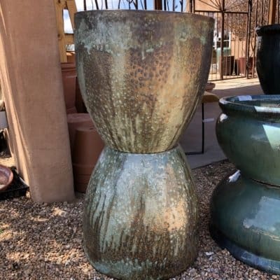 Anamese Egg Planter Malachite