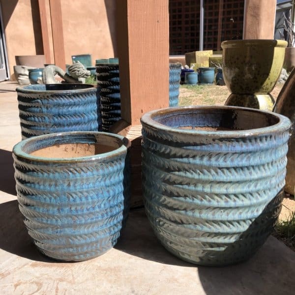 Yura Planter - Azul