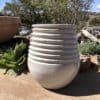 Anamese Coiled Rim Planter - Oyster White - Image 2