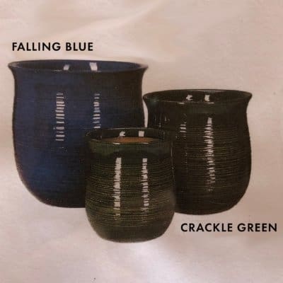 Padova Planter Tall - Falling Blue