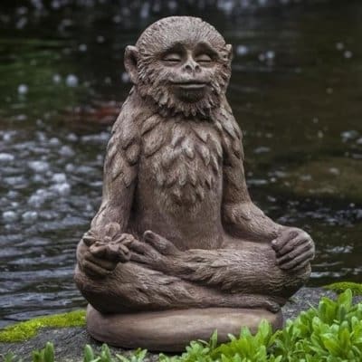 Campania Monkey Statue - Doobie