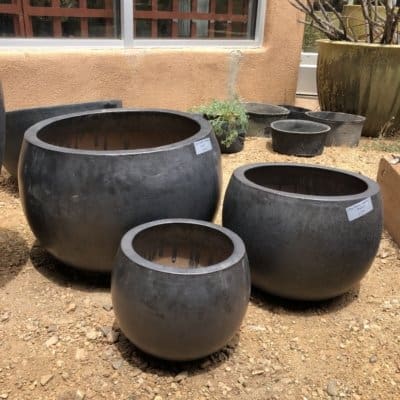 Anamese Cercle Planter - Graphite