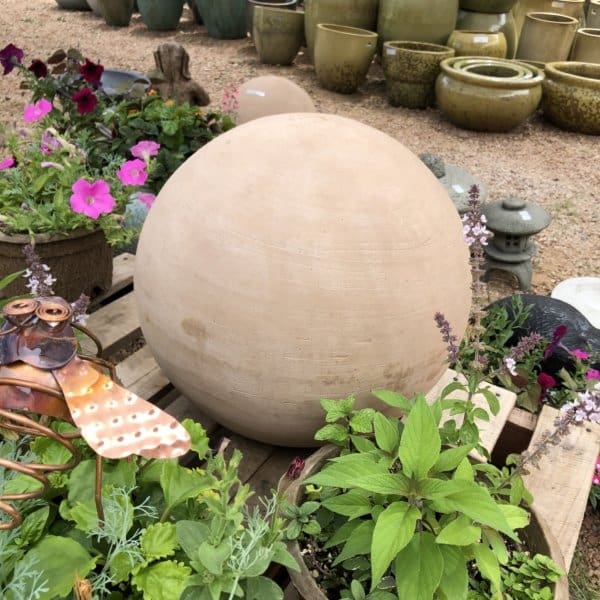 Anamese Etched Ball Garden Ornament