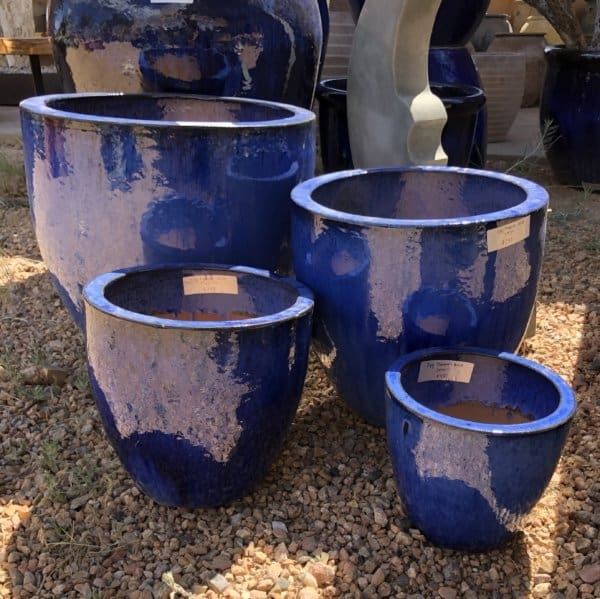 Anamese Egg Planter Blue