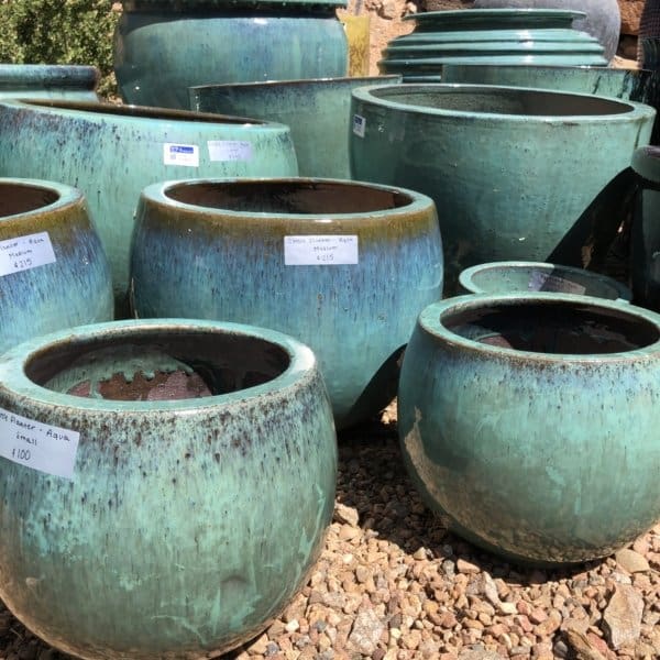 Anamese Cercle Planter - Aqua