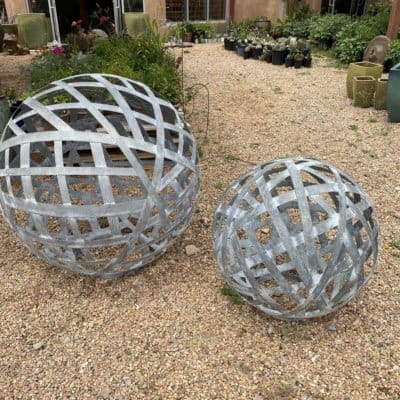Zinc Garden Sphere