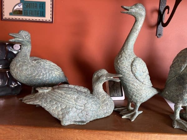 Small Duck Statues (Set of 2)
