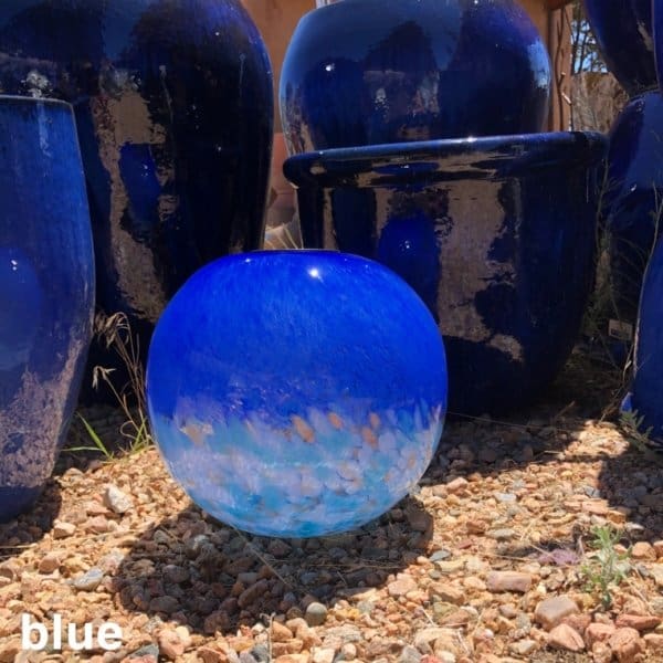 Glass Solar LED Orb - 12 inch - Image 3