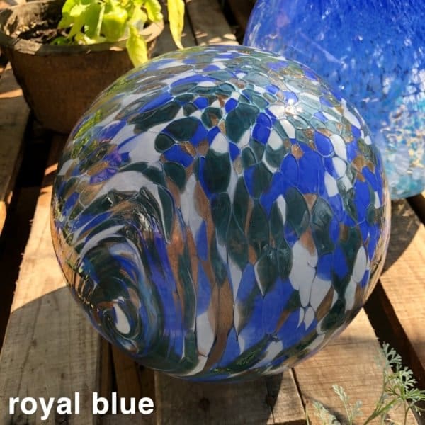 Glass Solar LED Orb - 10 inch - Image 6