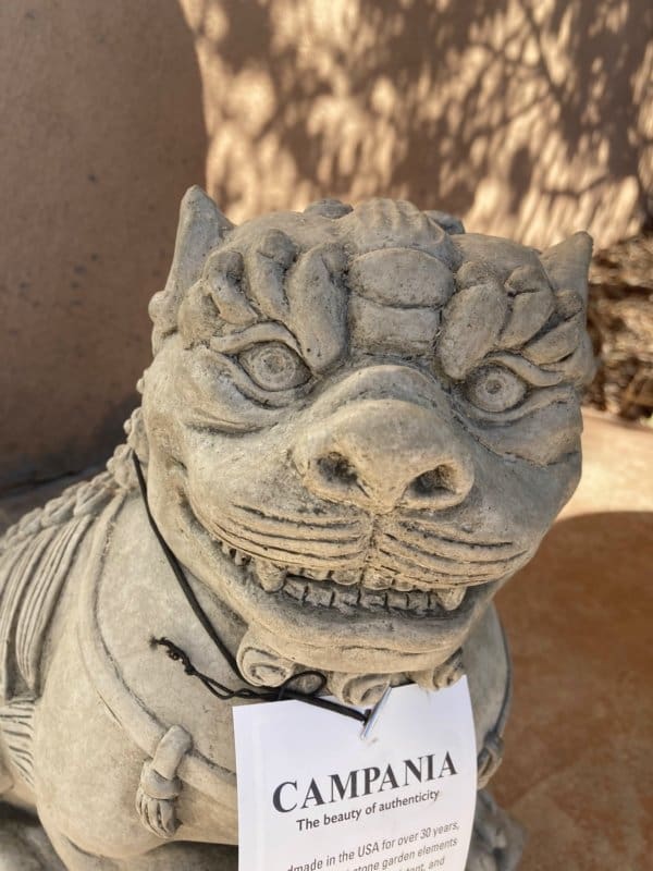Campania Traditional Foo Dog Set - Image 2