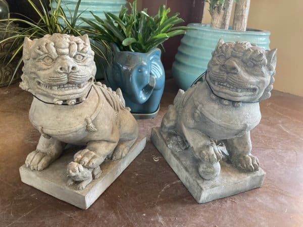 Campania Traditional Foo Dog Set