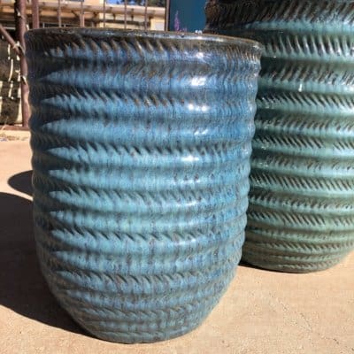 Tall Yura Planters - Azul