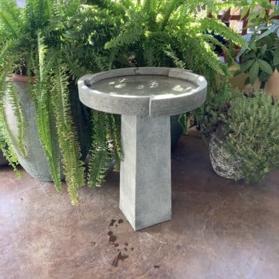 Campania Concept Birdbath - Small