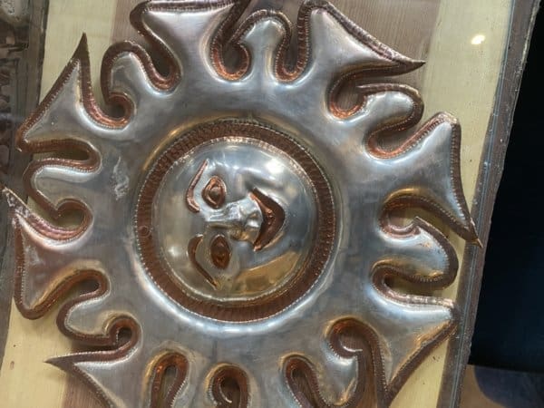 Copper sun hangings etc, medium - Image 2