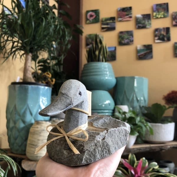 Rusted Basalt Duck