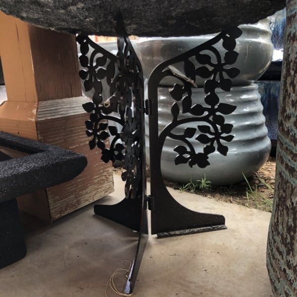 Tree Silhouette Birdbath - Image 2