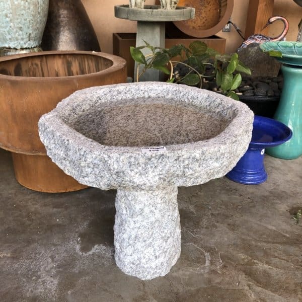 Stone Birdbath