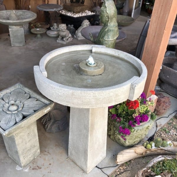 Campania Concept Birdbath Fountain