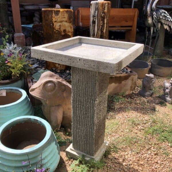 Campania Reef Point Birdbath - Image 2