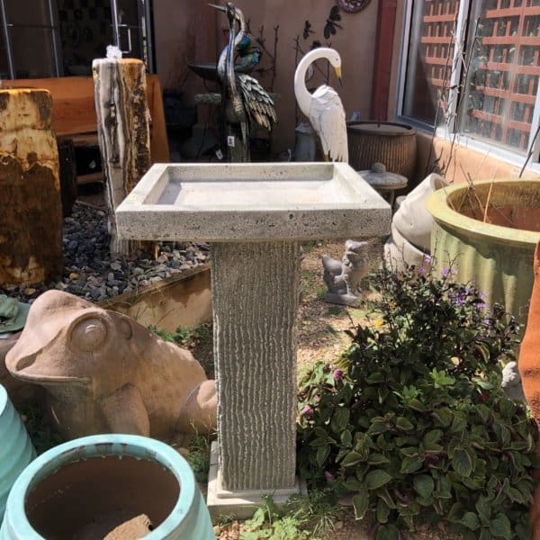 Campania Reef Point Birdbath