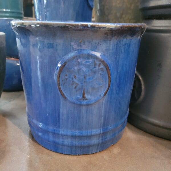 Lotus Tree Planter - Pacific Blue