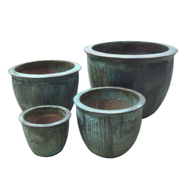 Anamese Etsi Planter - Malachite