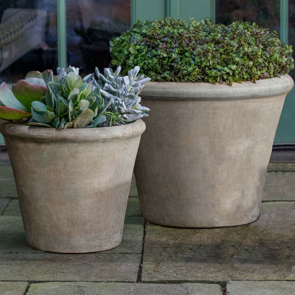 Campania Cortona Planter - Antico Terra Cotta