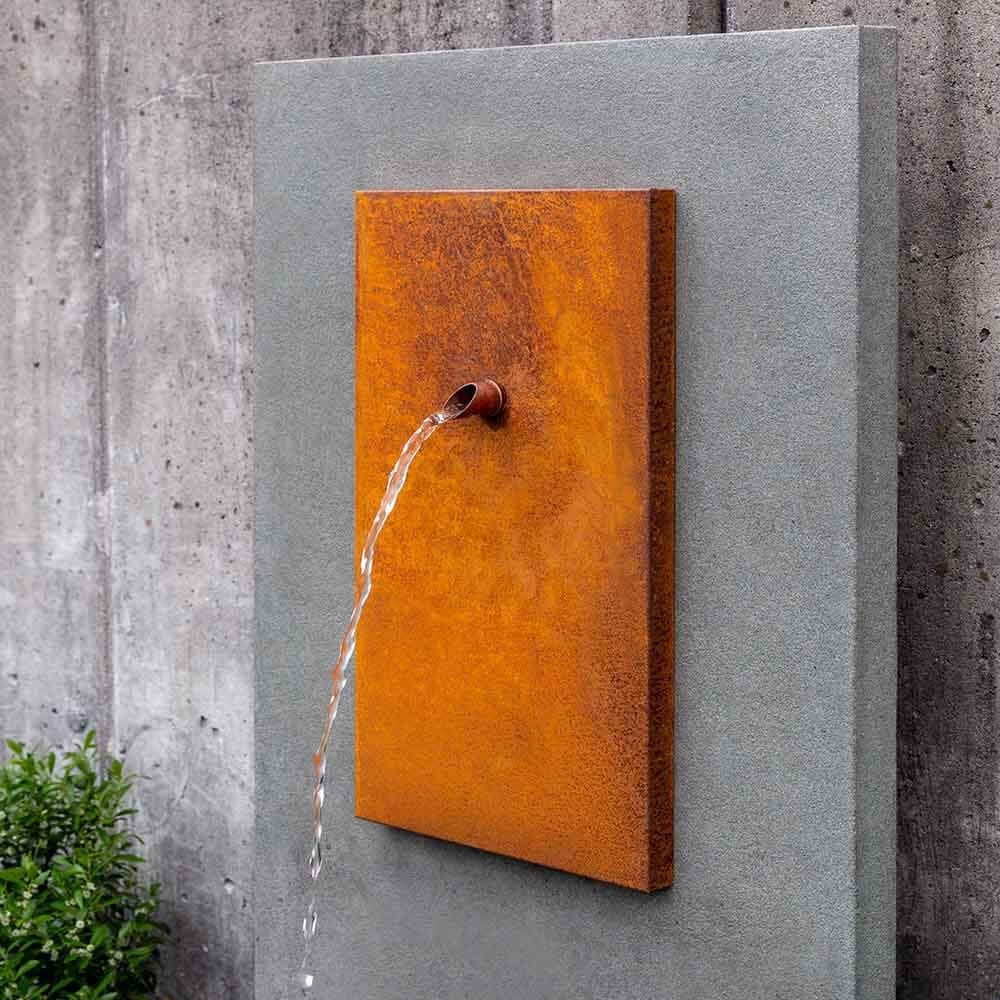 Campania Corten Steel Face Fountain - Image 2