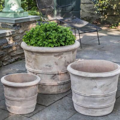 Campania Classic Orangerie Planter - Antico Terra Cotta
