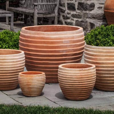 Campania Elia Planter - Terra Cotta