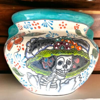 Talavera Catrina Planter