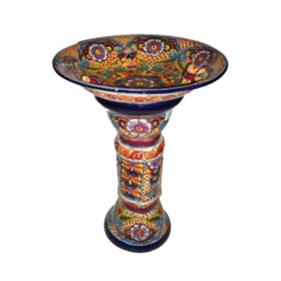 Talavera Especial Birdbath