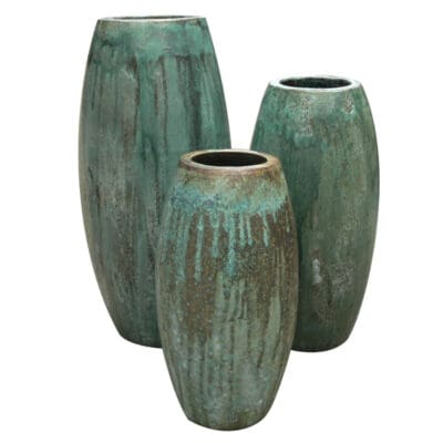 Anamese Toggle Planter - Malachite