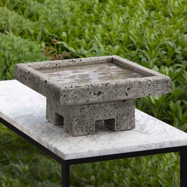 Campania Kosei Birdbath