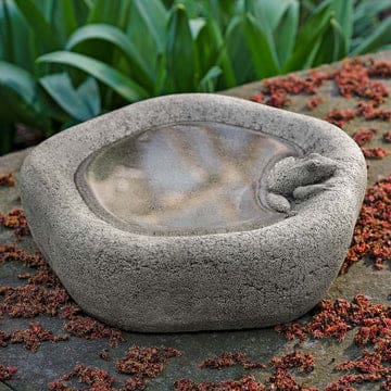 Campania Woodland Birdbath