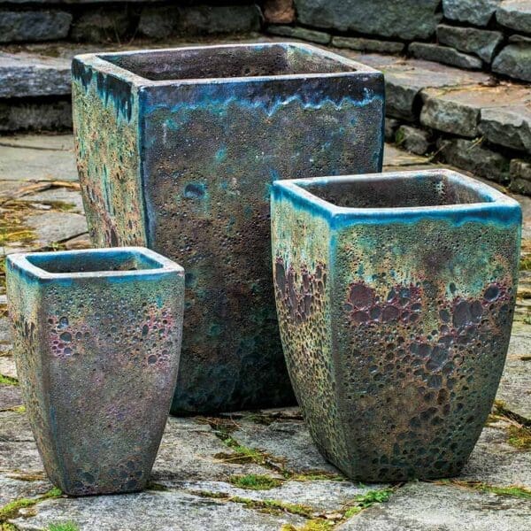 Campania Banteay Planter - Angkor Green Mist