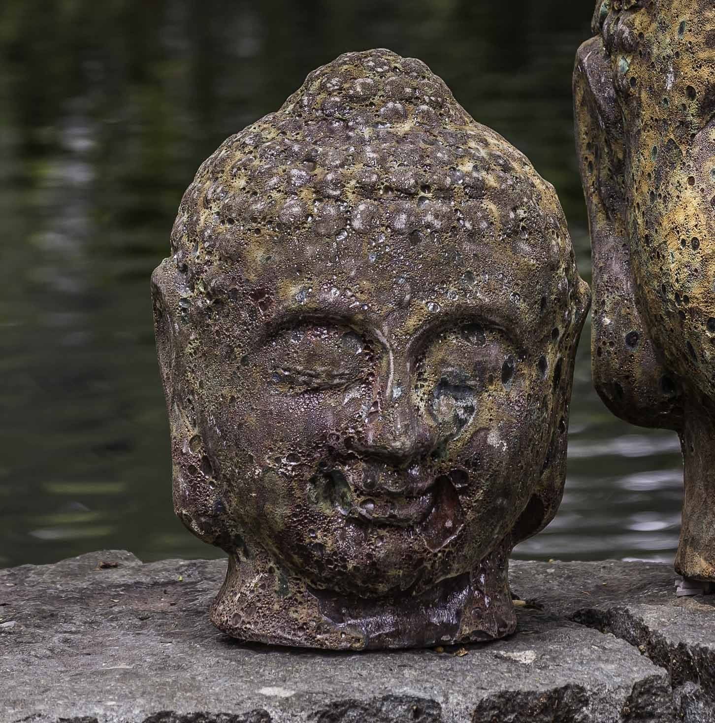 Campania Small Angkor Buddha (Head)