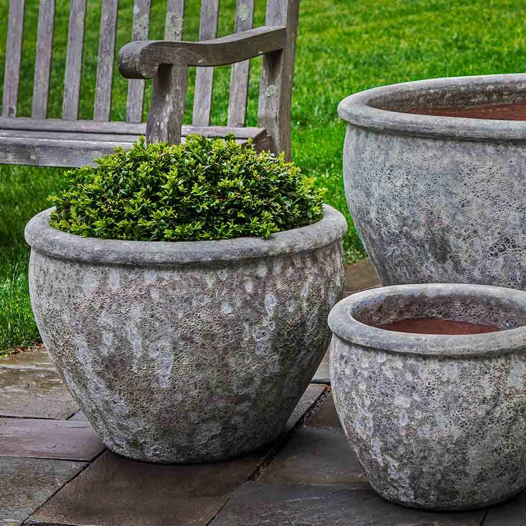 Campania Corfu Planter - Angkor Grey