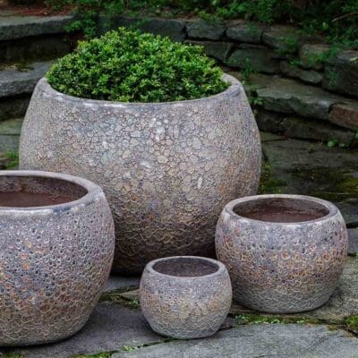 Campania Naxos Planter - Angkor Finish
